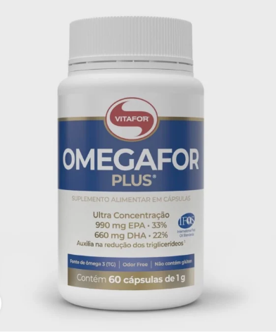 Omegafor Plus – 60 Cápsulas – Vitafor