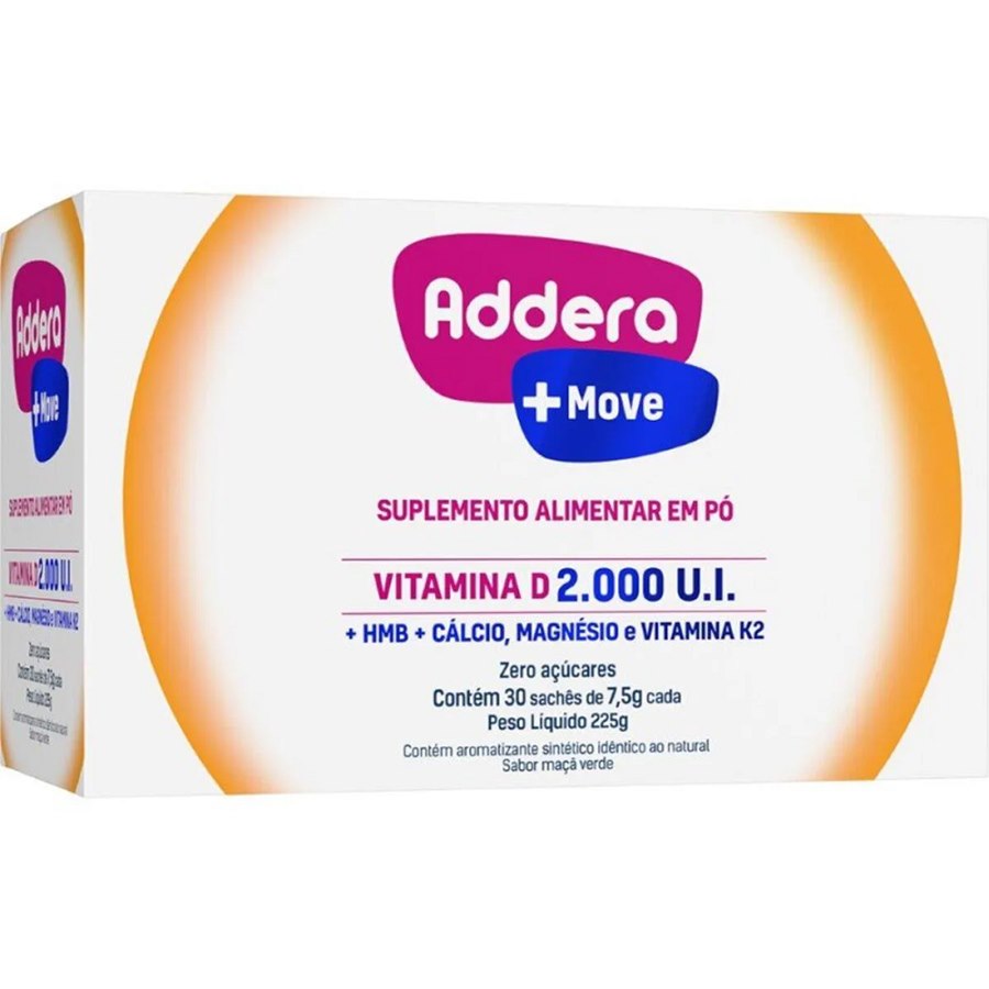 large-638445589679362770-825708.jpg Vitamina D - Addera + Move 2.000ui 30 Sachês - Imagem 1